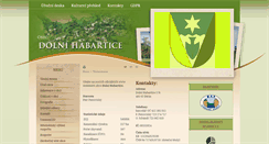 Desktop Screenshot of dolni-habartice.cz